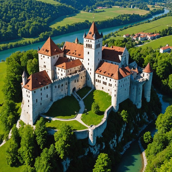 Quels sont les conseils pour une visite des châteaux médiévaux en Slovénie?