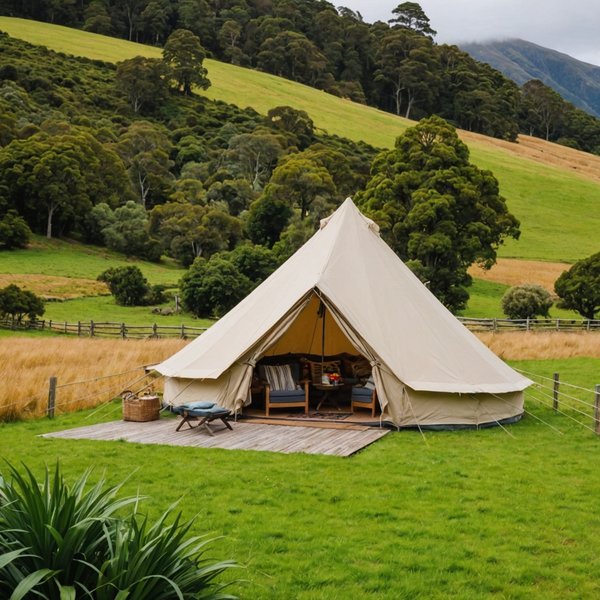Où trouver les meilleures fermes pour une expérience de glamping en Nouvelle-Zélande ?