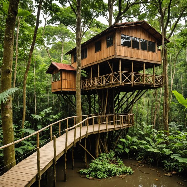 Comment organiser des vacances dans une cabane dans les arbres en Amazonie pour une aventure en pleine jungle?